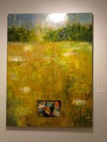 Daisy Field with Crazy Quilt