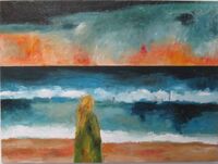 Girl in a Green Coat